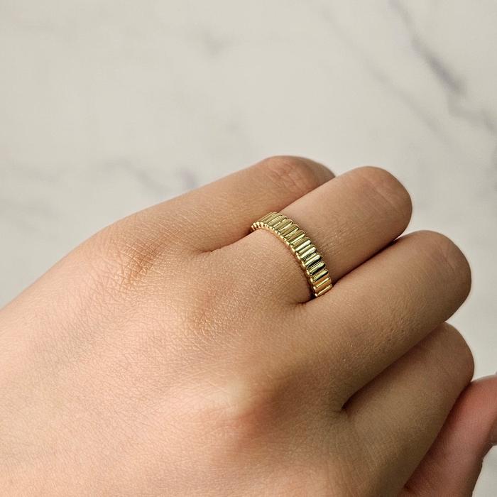 Quatre 18K Rose Gold Bouch Ring 18K-Diamond Jewelry-45CM30000CHLS-HT