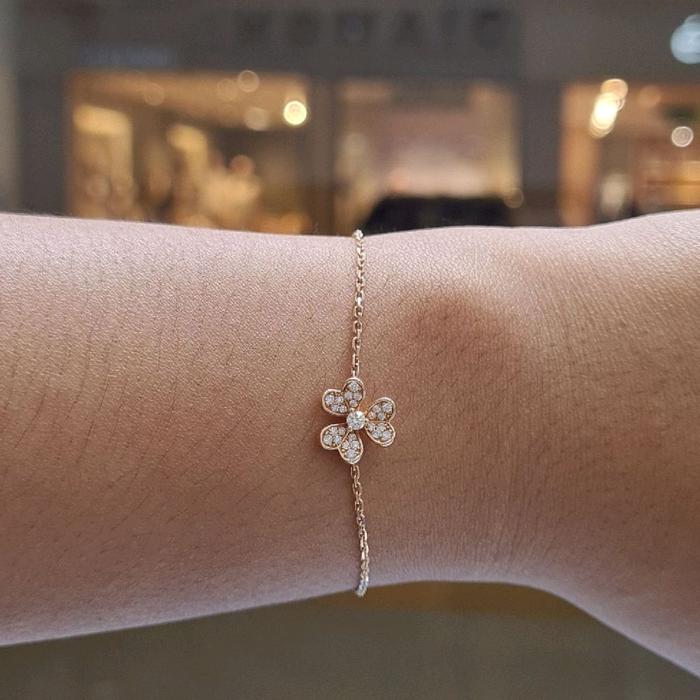 Frivole Diamond Bracelet 18K / Gelang Berlian Frivole 18K / 112GBD40800AB-HT