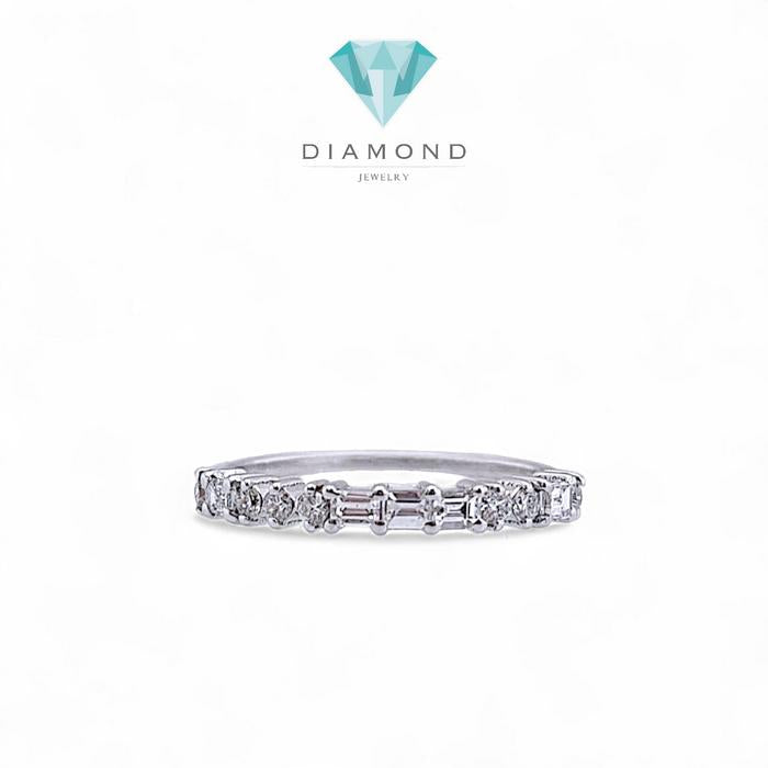 Diamond Baguette Ring 18K / Diamond Jewelry