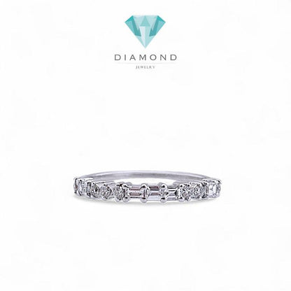 Diamond Baguette Ring 18K / Diamond Jewelry