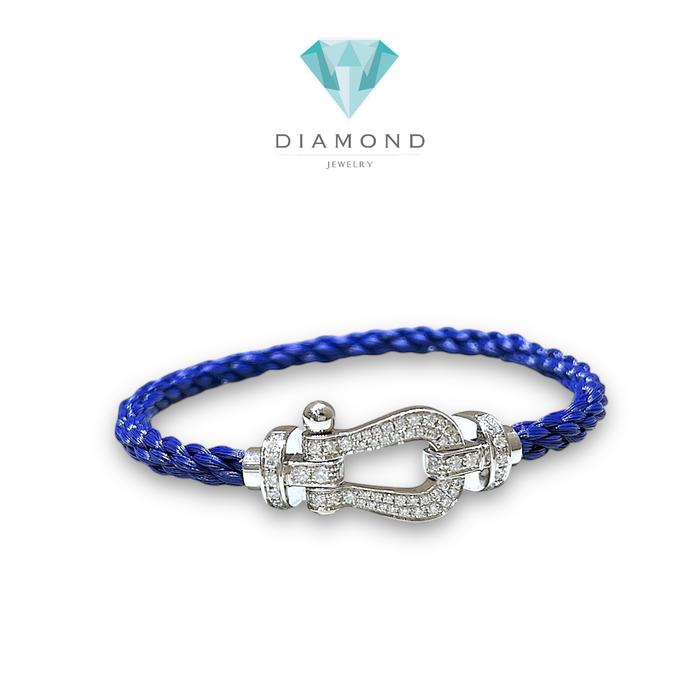 Force Diamond Bracelet horse shoe18k / Diamond Jewelry
