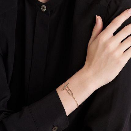 Chain bracelet 18k H chain rose gold-Diamond Jewelry