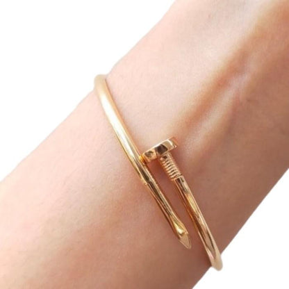 Gelang paku juste emas 18 K kristal Diamond Jewelry
