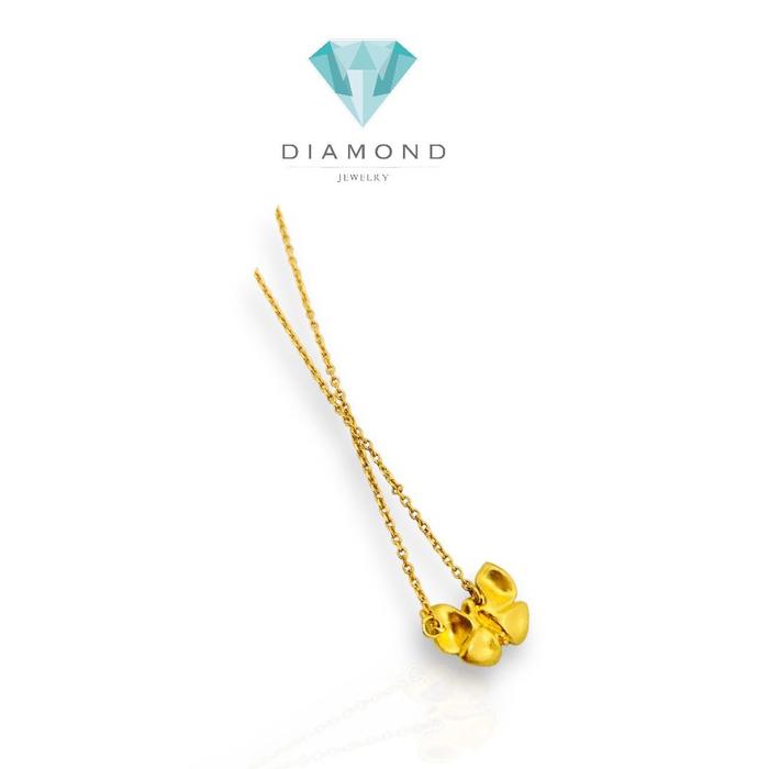 Kalung emas kupu kupu 24K/ gold necklace butterfly/ kalung emas asli kupu -24 k