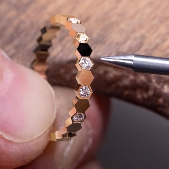 Bee love diamond ring 18 -Diamond Jewelry