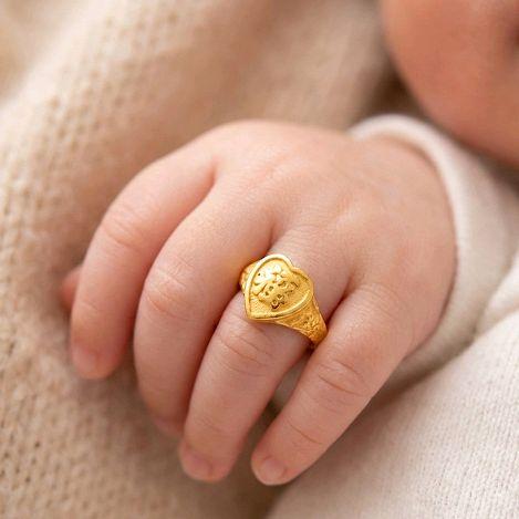 Fu Gold Ring Baby 24K / Cincin Bayi Emas Fu 24K / 53CMSWP2