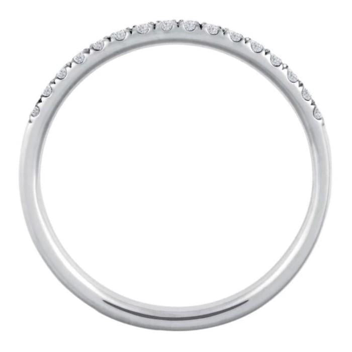 V tennis diamond ring 18k -Diamond Jewelry