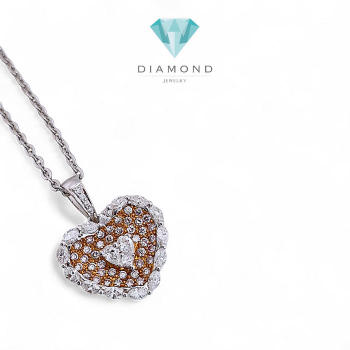 Liontin Love Diamond 18K / Diamond Jewelry