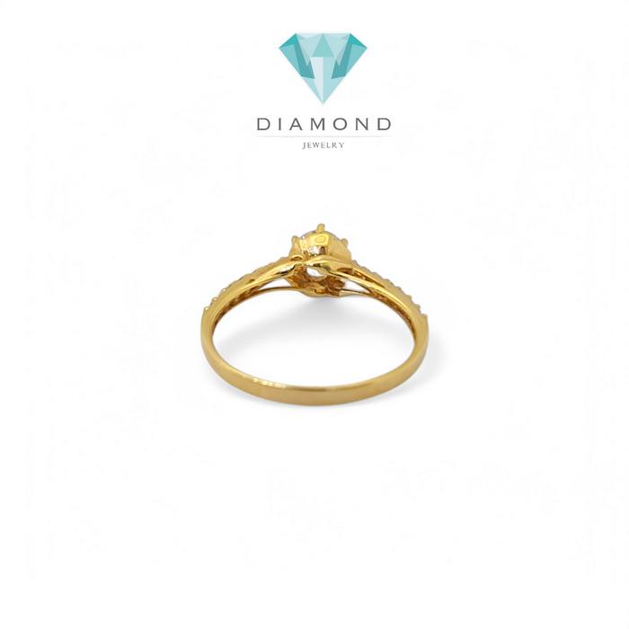 Cincin Mas 750K-Diamond Jewelry