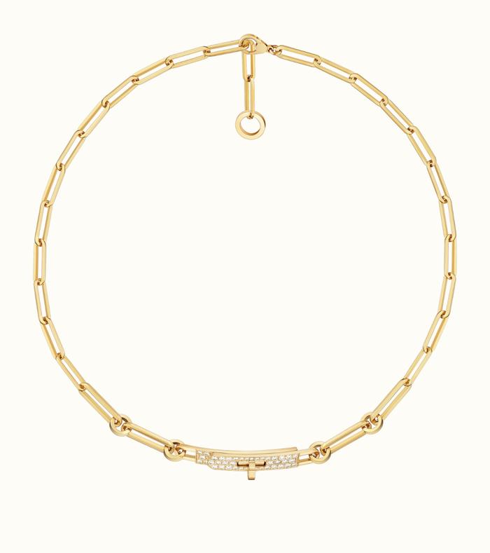 Kelly chain diamond choker/bracelet 18k Rose gold- Diamond Jewelr