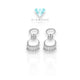 Anting berlian Indi vintage18k white gold/diamond earring Indi Vintage-Diamond Jewelry