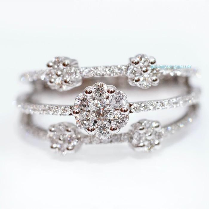 Diamond Ring - Cincin Berlian - 01020508 - Diamond Jewelry