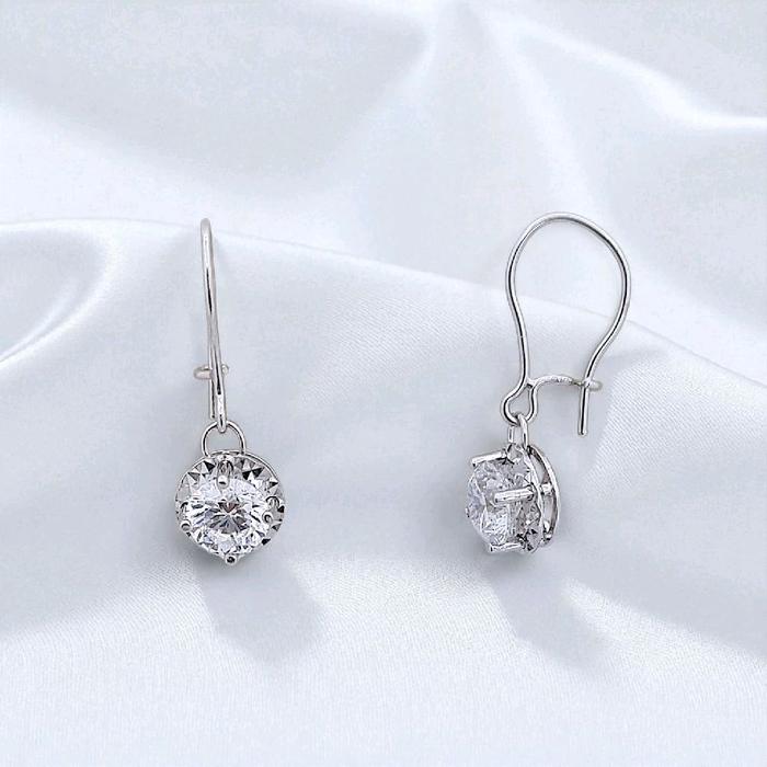 Solitaire Gold Earring 750K / Anting Emas Solitaire 750K / Diamond Jewelry 409AMS242LS-HT