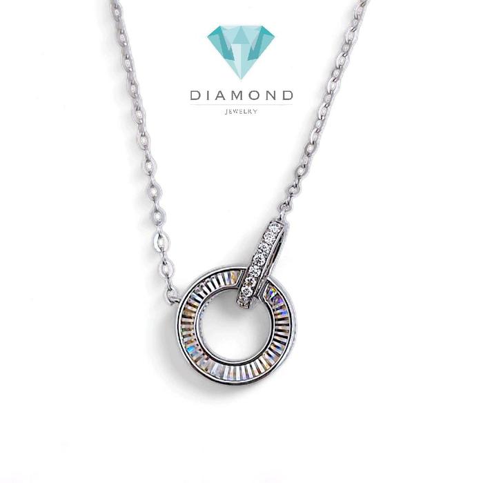 Circle Diamond Rainbow Sparkle 18K / Diamond Jewelry
