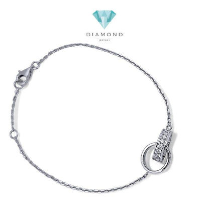 Love Forever Diamond Bracelet 18K / Gelang Berlian Love Forever 18K / Diamond Jewelry 477GBDAB59500LS-HT