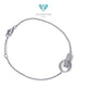 Love Forever Diamond Bracelet 18K / Gelang Berlian Love Forever 18K / Diamond Jewelry 477GBDAB59500LS-HT