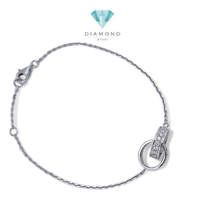 Love Forever Diamond Bracelet 18K / Gelang Berlian Love Forever 18K / Diamond Jewelry 477GBDAB59500LS-HT