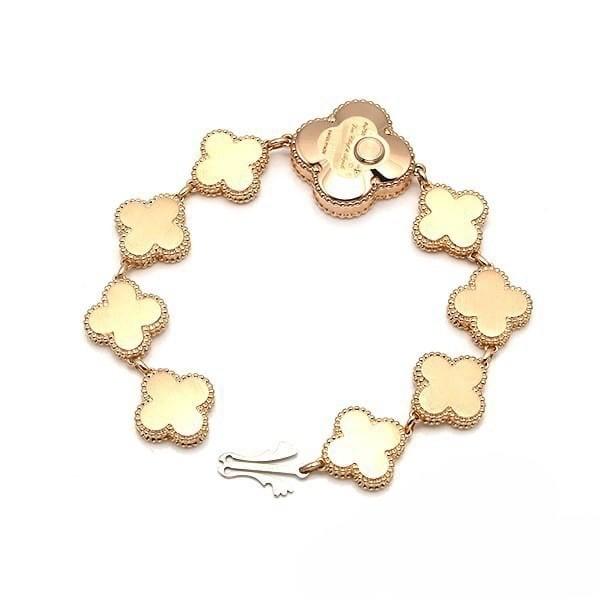 Clover watch Mop Diamond Vc 18K -Diamond Jewelry-HT