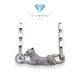 Panther Full Diamond Necklace / Diamond Jewelry