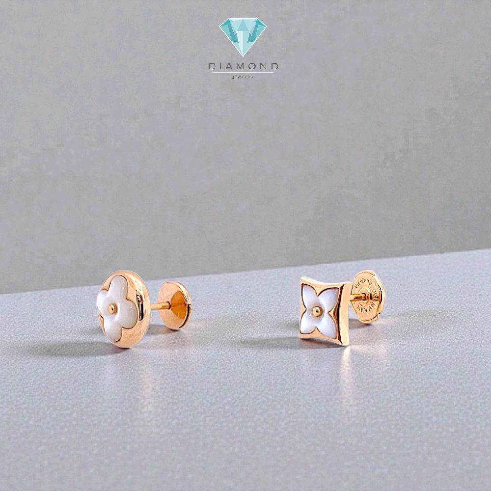 Color Blossom Mop Hoop Earings 18K / 105ABD28000AB / 106ABD28000AB