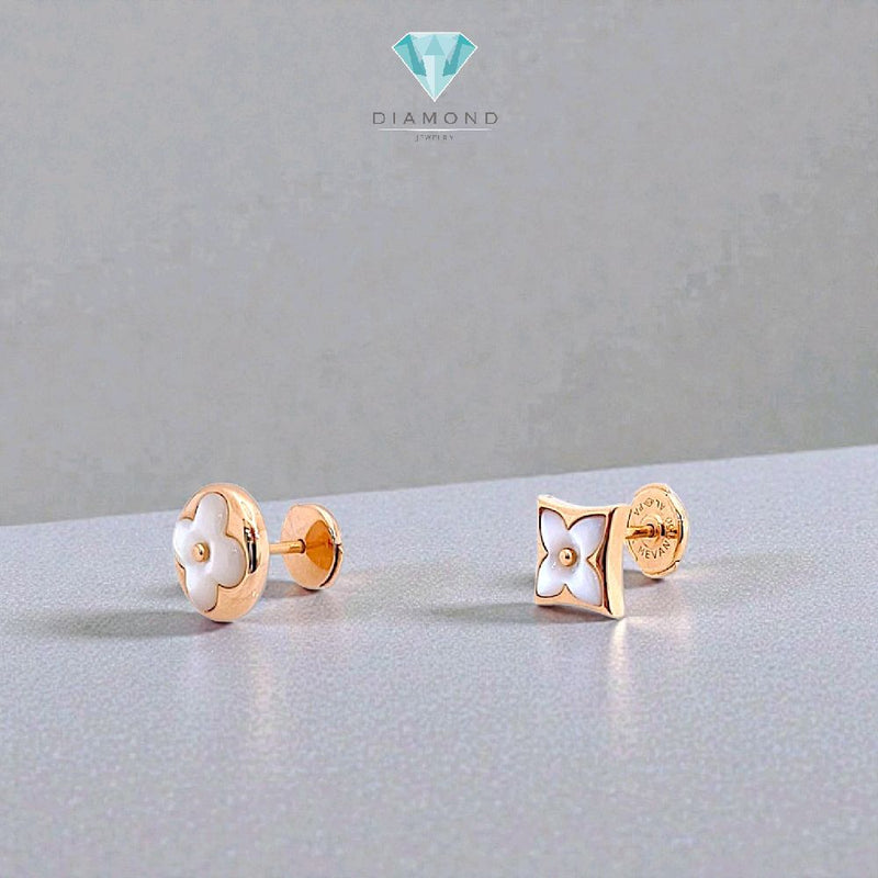 Color Blossom Mop Hoop Earings 18K / 105ABD28000AB / 106ABD28000AB