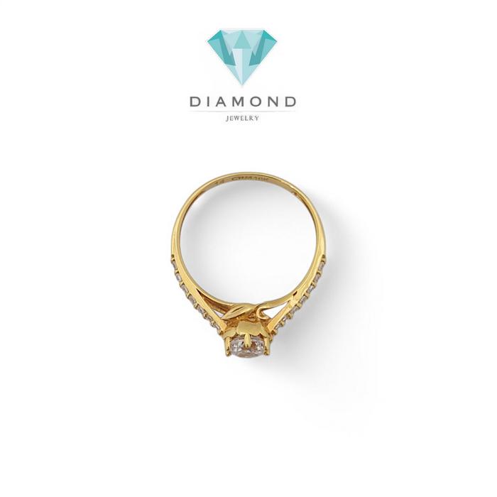 Cincin Mas 750K-Diamond Jewelry