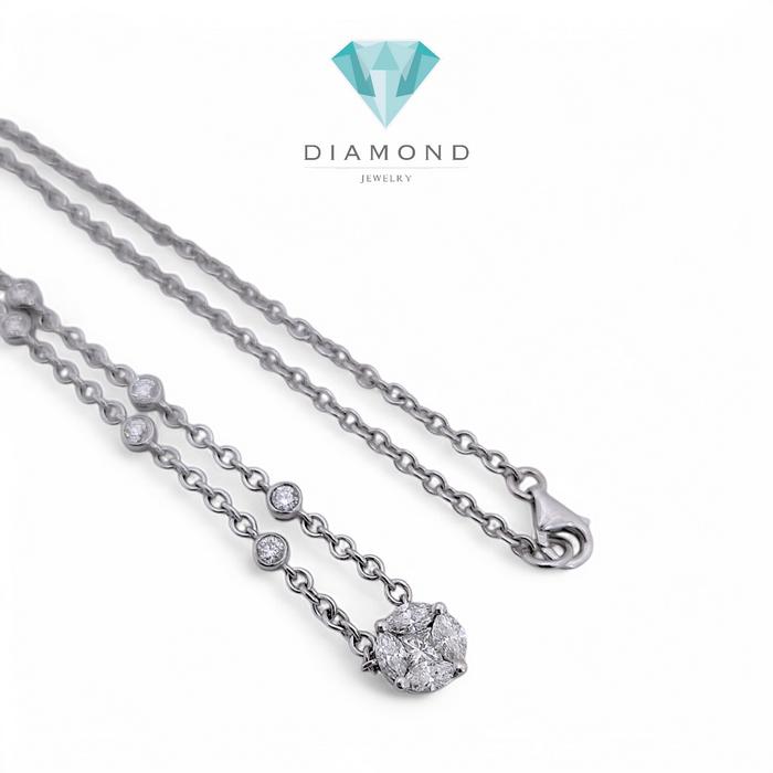 Diamond Necklace esperanza 18K Gold Diamond Jewelry