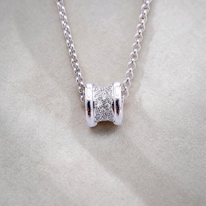 B. Zero 1 Pendants Necklace 18K / Liontin Berlian B.Zero 1/ Diamond Jewelry / 152KBD111000AB
