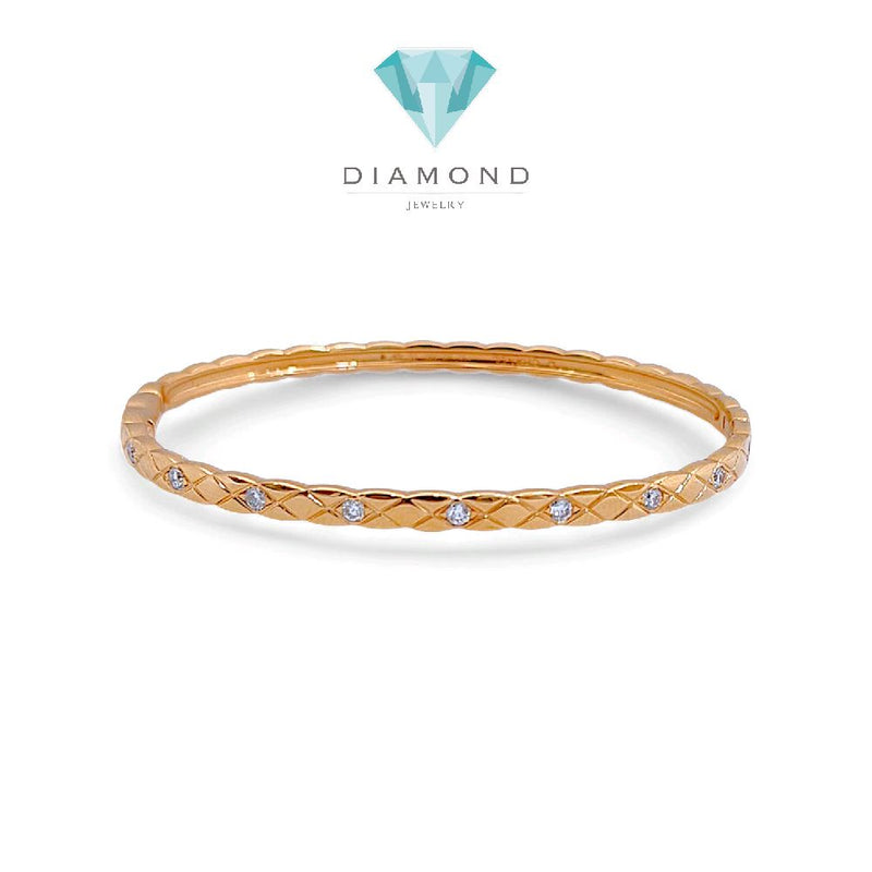 Cococrush Diamond Bangle 18K / Gelang Berlian Cococrush 18K / Diamond Jewelry 139GBD173000AB-HT