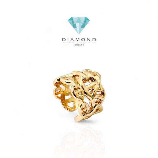 Chaine D Ancre HM Ring 18K-Diamond Jewelry