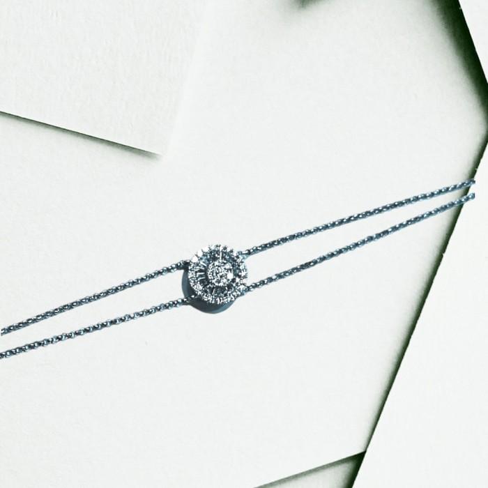 Sahara Round Diamond Bracelet-Gelang Berlian Sahara-Diamond Jewelry