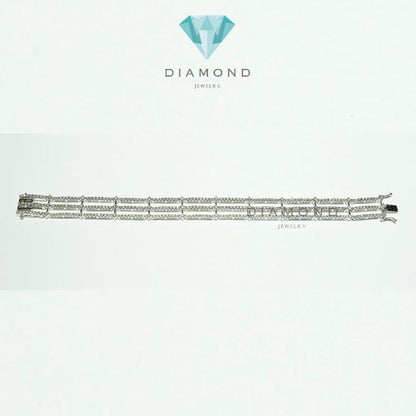 Diamond Bracelet - Gelang Berlian - Diamond Jewelry - White 03030411