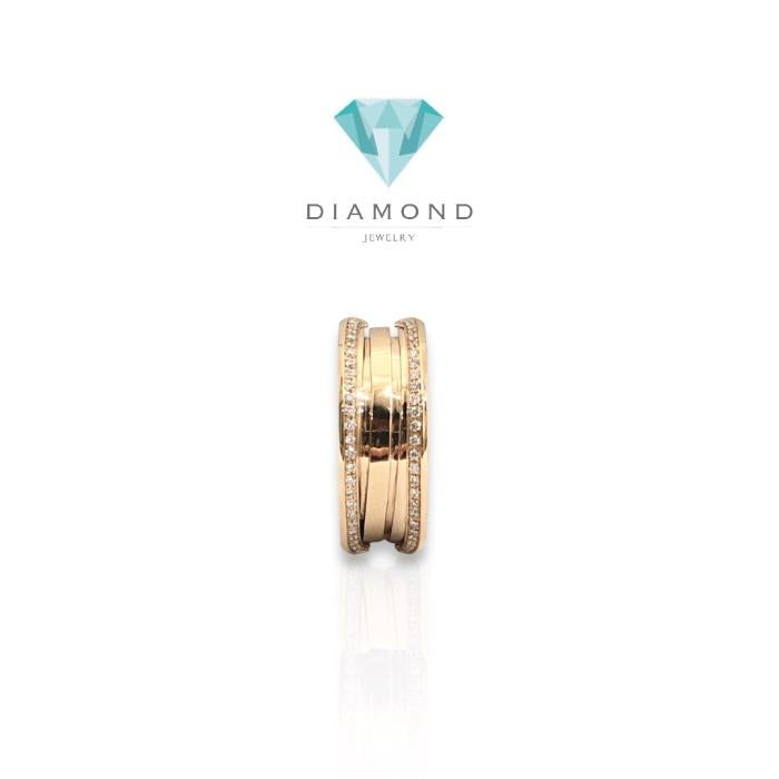 Cincin fashion zero berlian 18k/diamond zero ring simple round/-diamond jewelry-HT