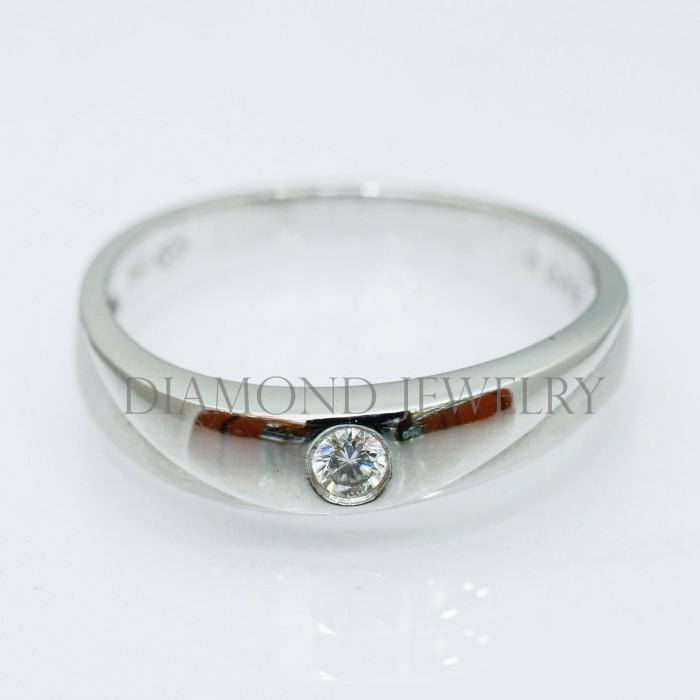 Cincin Kawin/Wedding Ring - Diamond Jewelry Two Tone 01020756/01020757