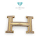 Belt H Steel Diamond / Diamond Jewelry