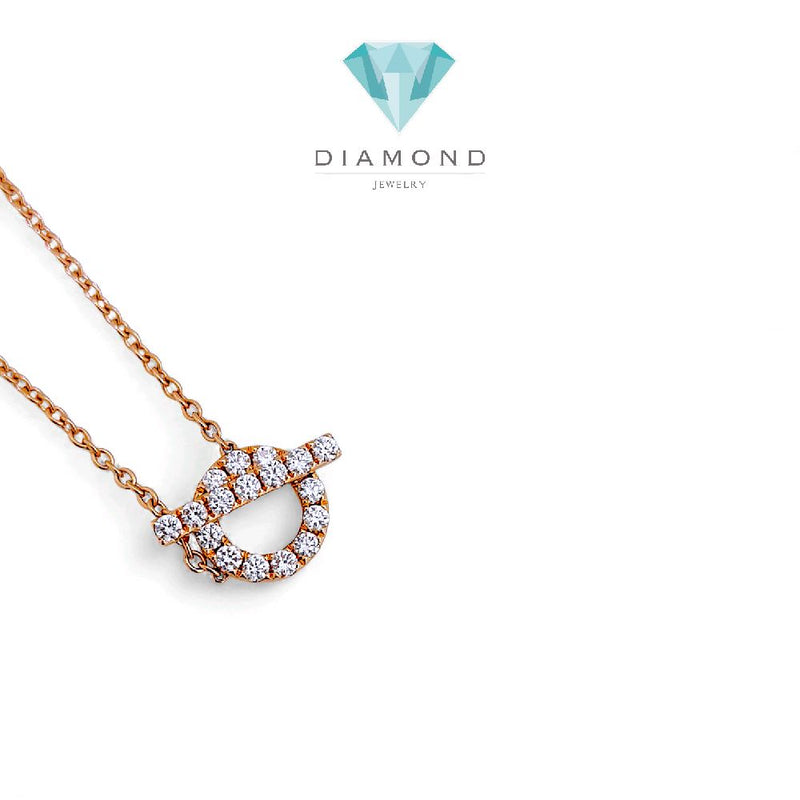 Finesse Diamond Necklace 18K / Kalung Berlian Finesse 18K / Diamond Jewelry 130KBD95100AB -HT