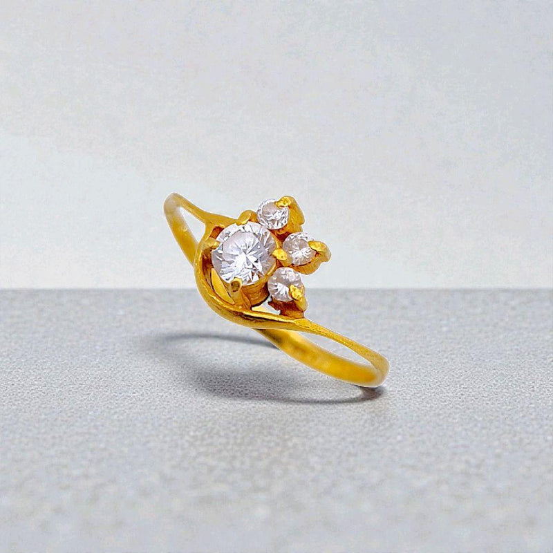 Leaf Gold Ring 23K / Cincin Emas Daun 23K / 127CMSWP2