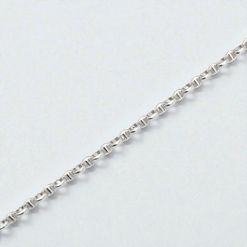 White Gold Bracelet 17K / Gelang Emas Putih 17K / Diamond Jeweley / 458GMS386LS