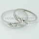 Cincin Kawin/Wedding Ring - Diamond Jewelry Two Tone 01020822/01020823