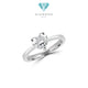 Heart Solitaire Diamond Ring 18K Diamond Jewelry