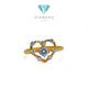 Love Gold Ring 23K / Cincin Emas Love 23K / 101CMSWP4