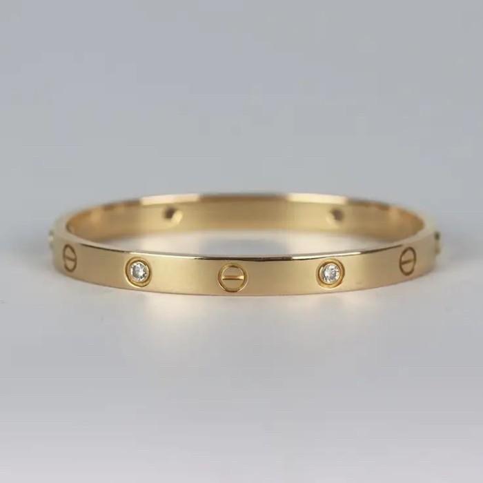 Love Diamond 4 Bracelet 18K-Diamond jewelry-392GBD27000RY-HT