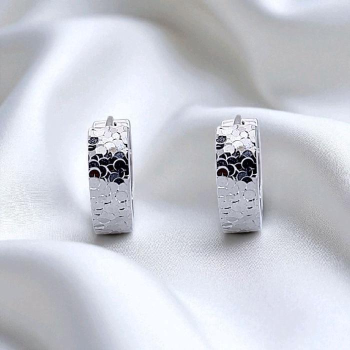 Leaf Gold Earring 750K / Anting Emas Daun 750K / Diamond Jewelry 408AMS217LS-HT