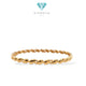 Tear Drop Gold Bangle bottega Brecelet 16K / Gelang Emas Tear Drop 16K / 461GMS534LS