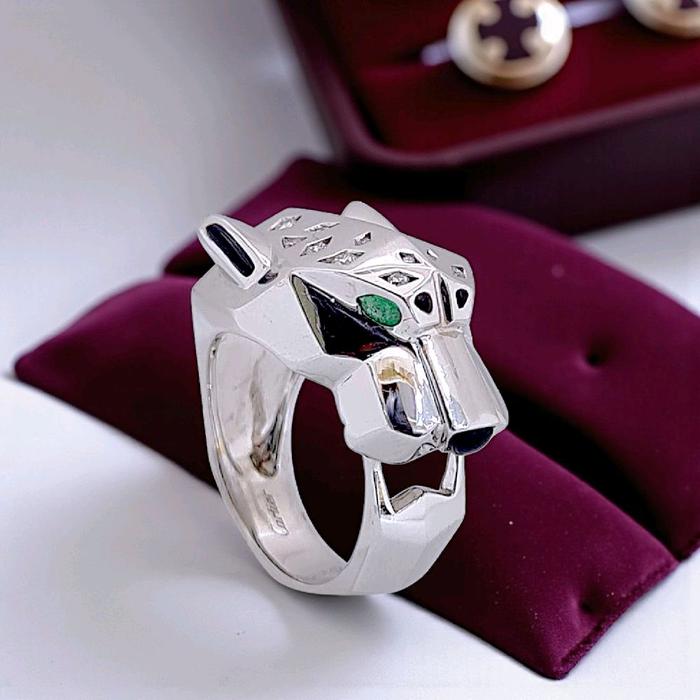 Panther Diamond Ring 18K / Cincin Panther Berlian 18K / Diamond Jewelry 18CBD1800RB-HT