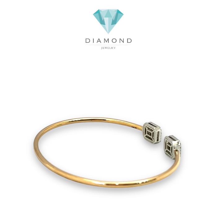 Gelang Berlian double baguette 18K / Diamond Jewelry