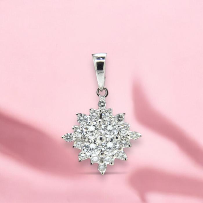 Liontin Berlian star diamond pendant 18k / Diamond Jewelry