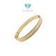 Vc bangle gold signature perlee 18K Diamond Jewelry