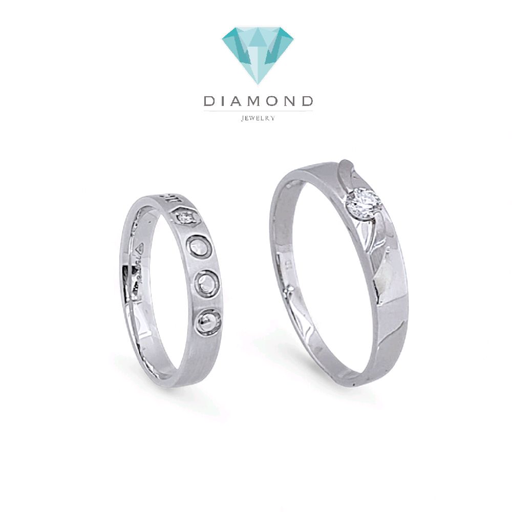 Only You Wedding Diamond Ring 18K / Cincin Kawin Berlian Only You 18K / Diamond Jewelry 81CBNKH7106WPLS - 83CBGT250WPLS1