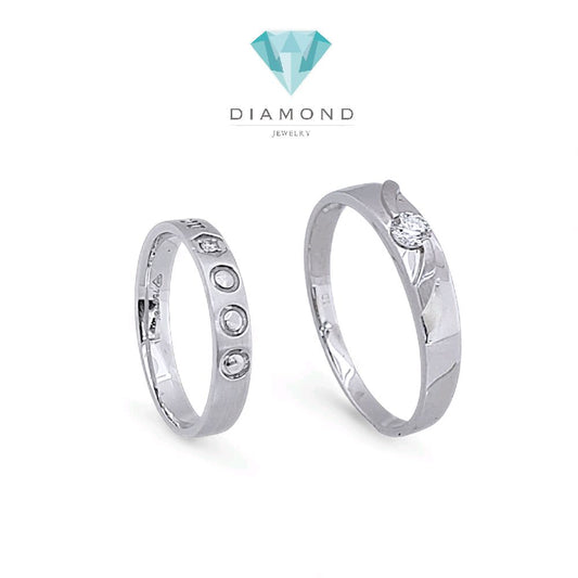 Only You Wedding Diamond Ring 18K / Cincin Kawin Berlian Only You 18K / Diamond Jewelry 81CBNKH7106WPLS - 83CBGT250WPLS1